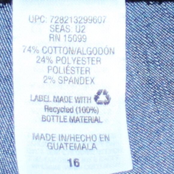 Laura Scott Denim Bermuda Style Shorts - Picture 6 of 7